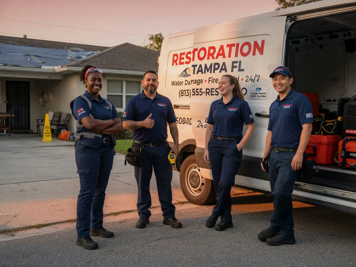 Water Damage Restoration company in New Middletown, IN